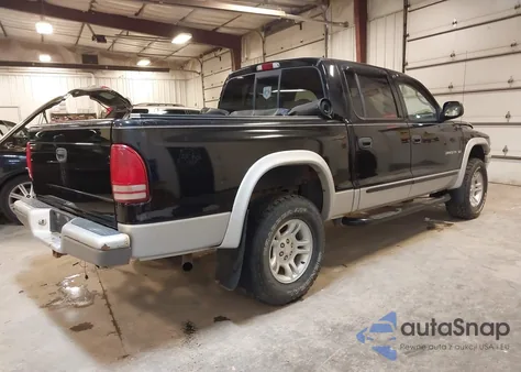 2002 Dodge Dakota Slt z USA, uszkodzony, nr VIN 1B7HG48N92S614784